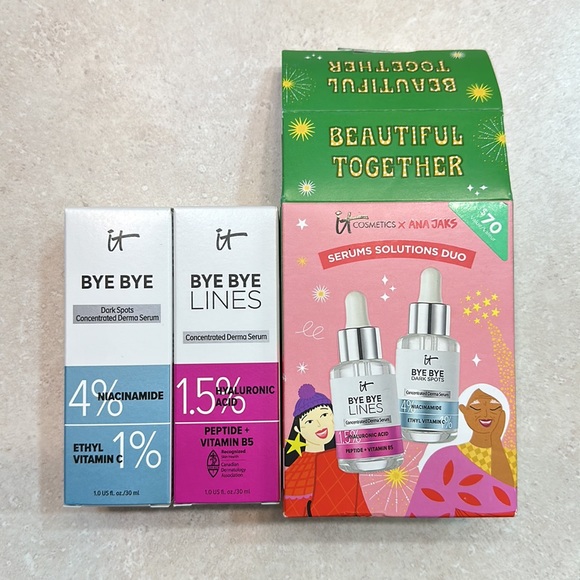 [GREAT DEAL] It cosmetics serum solutions duo + anti-aging cleansing - Picture 3 of 9